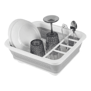 Genérico - Escurridor Platos Organizador Plegable Cocina