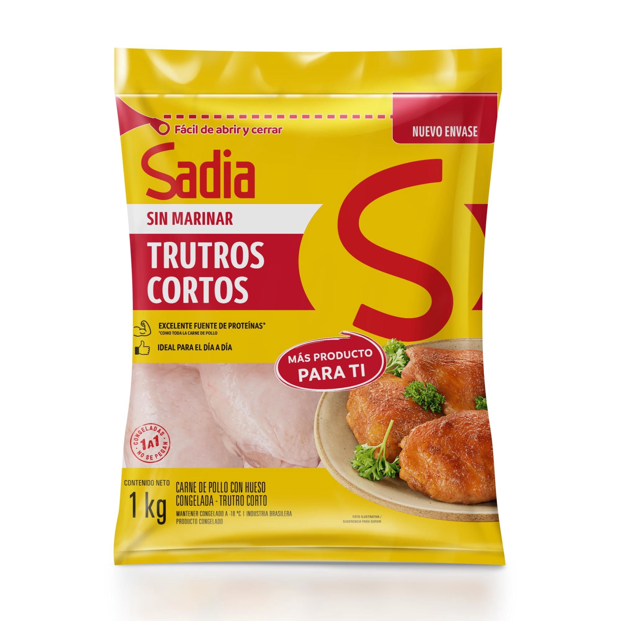 Pollo Trutro Corto Sin Marinar Envasado 1 kg Sadia
