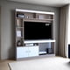 thumbnail image 5 of Estante Tv 52" 170,6X150X30,3 Cm Café Claro Y Blanco, 5 of 8