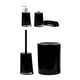 thumbnail image 5 of Accesorios De Baño Set De Baño Con Estilo Para El Hogar Para El Apartamento Del Hotel Negro, 5 of 5