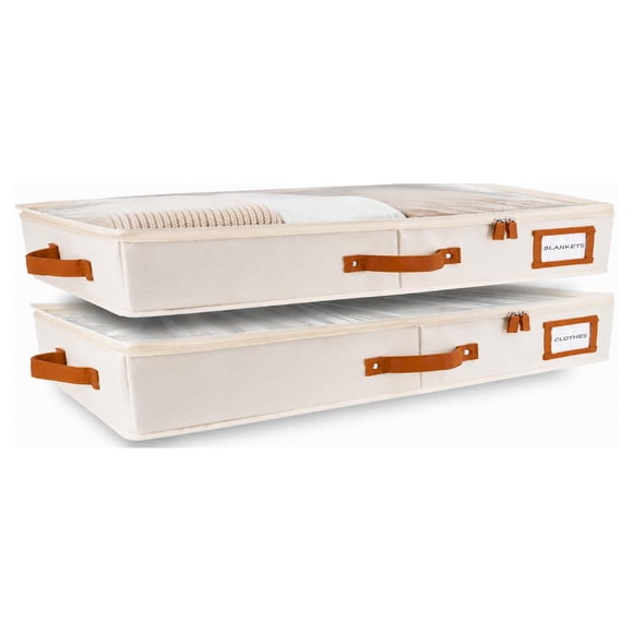 Caja de Almacenamiento HOMELUX THEORY 84x43x11 cm Organizador Bajo la Cama