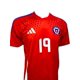thumbnail image 2 of Camiseta Chile 2024 2025 Local N19 Bolados Utilería Adidas, 2 of 3