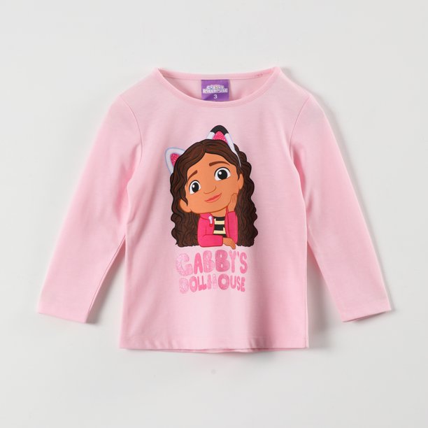 Polera Manga Larga Niña Gabby´S Rosado Gabby Doll House