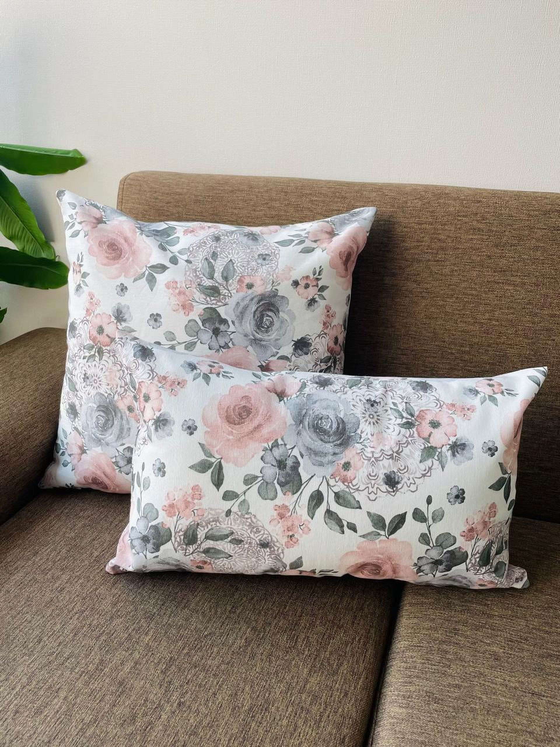 Todo Hogar Santiago De Chile - Set De 2 Cojines Estampados 45X45Cm Y 30X50Cm - Fce4