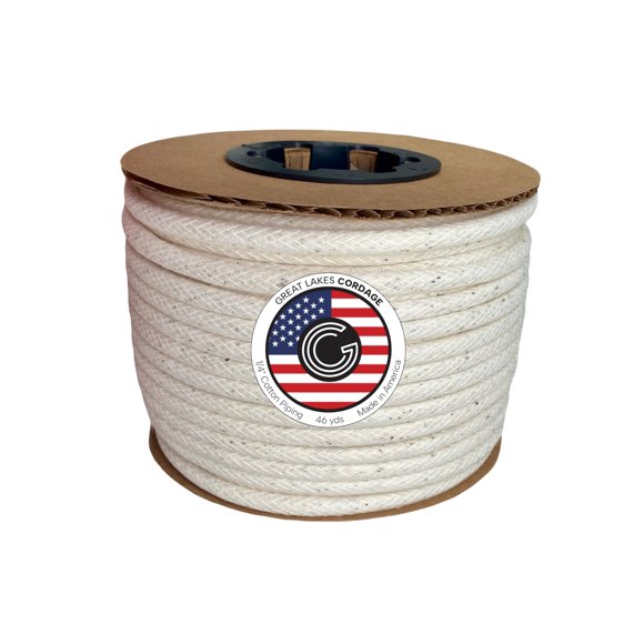 Cordón de ribete Great Lakes Cordage 6 mm 42 m