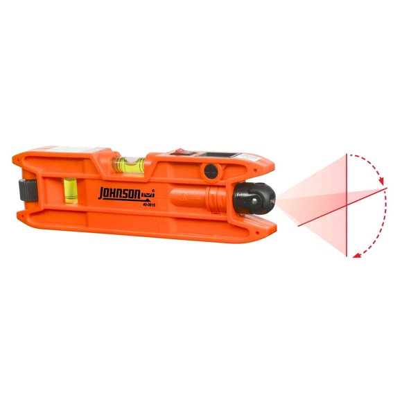 Láser magnético para torpedos Level Johnson 40-0915, 5 x 15 cm