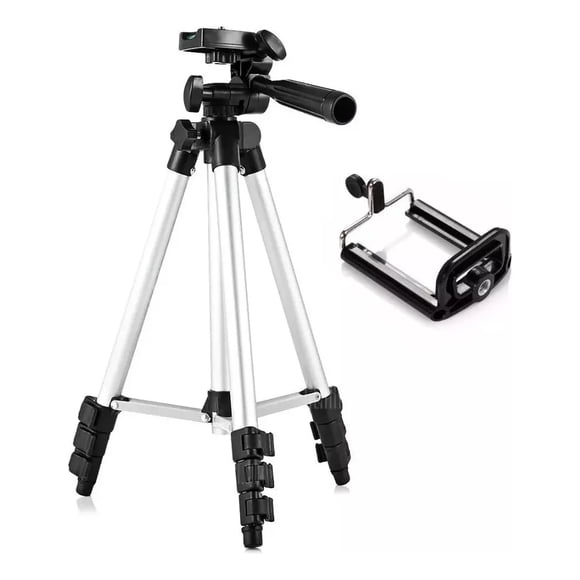 tripode universal para camara fotografica nivel laser telefono celular