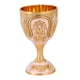 thumbnail image 2 of Copa De Vino Fácil De Limpiar, Recuerdos De Fiesta, Decoración Portátil, Regalos De Cumpleaños, Copa Dorada Y Blanca, 2 of 3