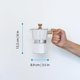 thumbnail image 5 of Cafetera espresso con estufa GROSCHE Milano Moka 150 ml, 5 of 9