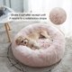 thumbnail image 2 of Cama para perro WESTERN HOME WH suave y redonda de felpa relajante, 2 of 6