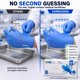 thumbnail image 3 of Guantes de examen CORE nitrilo azul talla mediana 100 por caja, 3 of 6