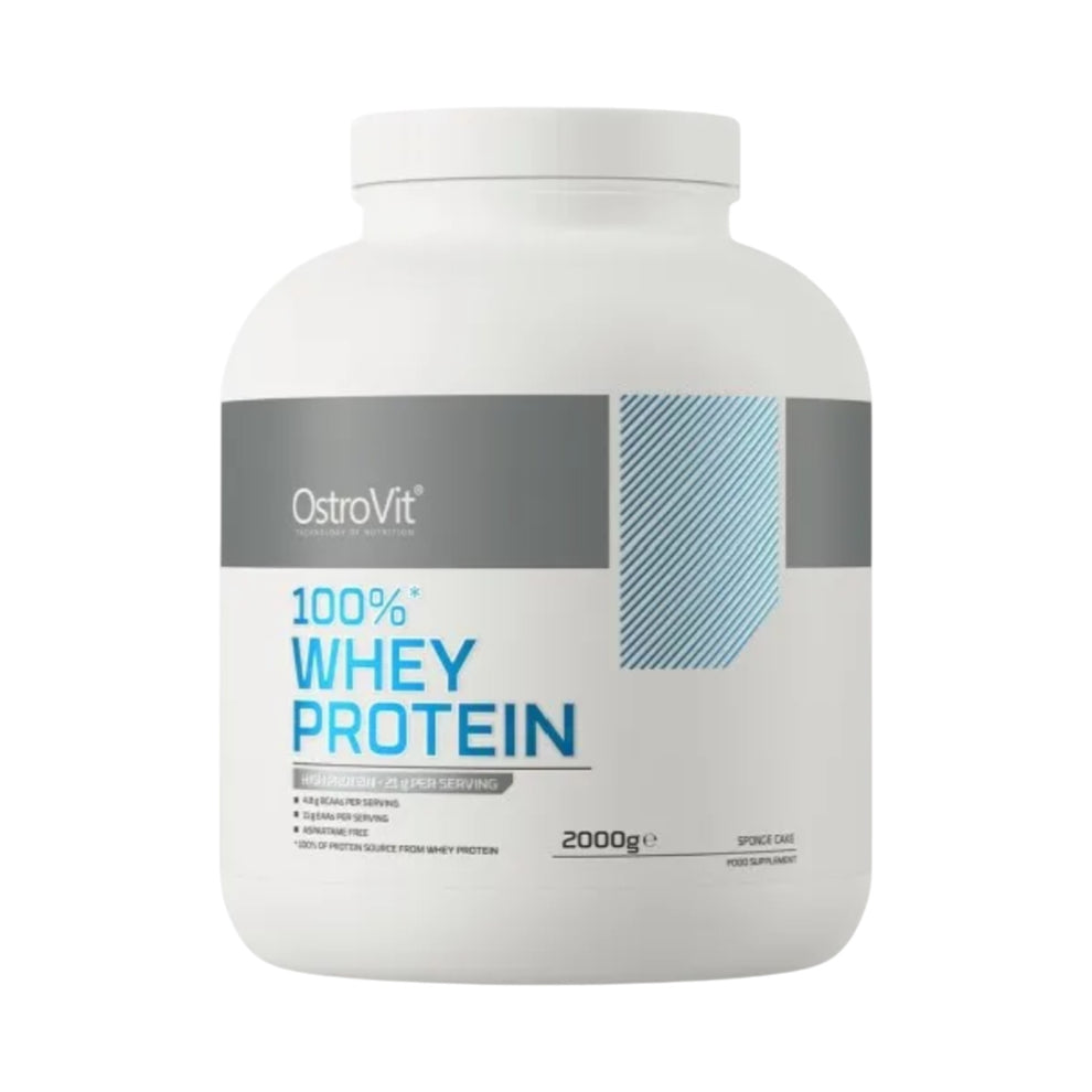 100% Whey Protein 2000Gr Sponge Cake - Ostrovit