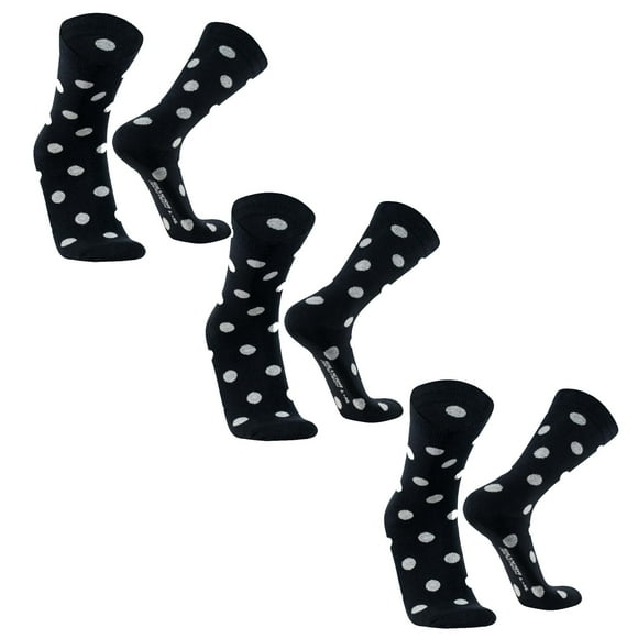 Calcetines de algodón PIMA casuales de vestir para ciudad oficina de hombre y mujer 3 pares