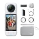 thumbnail image 1 of Cámara de acción Insta360 X5 impermeable 8K 360° blanca, 1 of 9