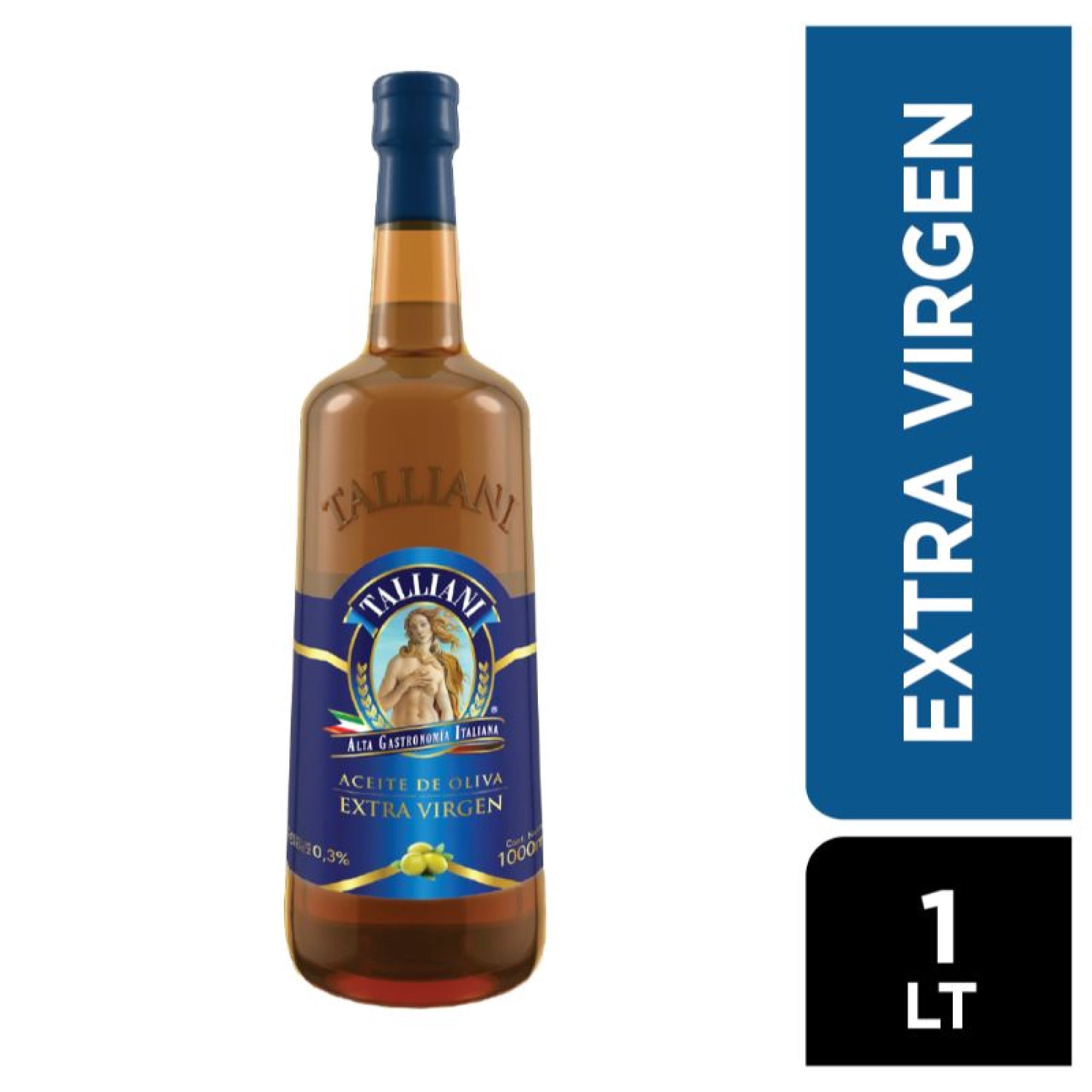 Aceite Oliva Extra Virgen Botella 1 L Talliani