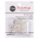thumbnail image 1 of Anillos de plástico Dritz Home 1/2 24/Pkg-Clear, 1 of 4