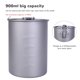 thumbnail image 4 of Pot usharedo, ultraligero, portátil, de titanio, 900 ml, con tapa, 4 of 9