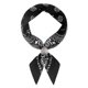 thumbnail image 1 of Pañuelo Bandana Hymeiluely 55x55 cm Algodón Negro Paisley, 1 of 9