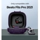 thumbnail image 2 of Funda protectora resistente Dexnor para Beats Fit Pro (2021), color morado, 2 of 7