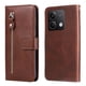 thumbnail image 5 of Funda con Cremallera para Xiaomi Redmi Note 13 5G, Carcasa Cartera de Cuero PU con Soporte y Tarjetero, 5 of 6