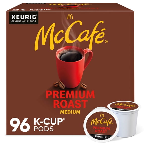 Cápsulas Coffee McCafe Premium Roast Medium de 96 K-Cup