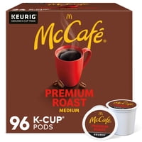 Cápsulas Coffee Mccafe Premium Roast Medium De 96 K-Cup