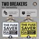thumbnail image 3 of Probador de circuitos HVAC Fuse Saver 3A y 5A 24V AC/DC 125/250V AC, 3 of 9