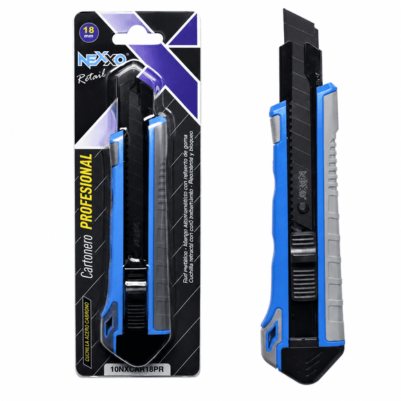 Cuchillo Cartonero Profesional Nexxo 18mm