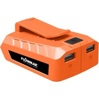 Adaptador De Batería 18V Con Puerto Usb Marca Flowmak