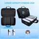 thumbnail image 2 of Compatible con la consola de juegos PlayStation 5 Pro Funda protectora de almacenamiento con correa para el hombro, organizador de gran capacidad para accesorios de viaje-Negro, 2 of 6