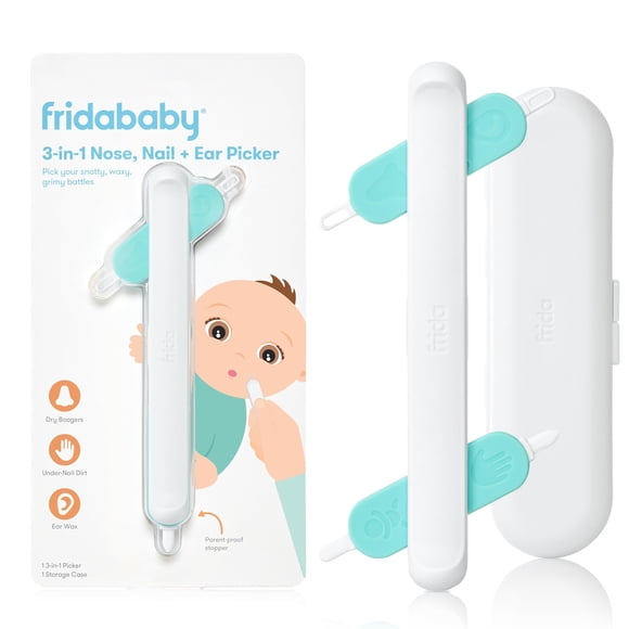 Selector de nariz, uñas y orejas 3 en 1 Frida Baby para bebés y niños pequeños