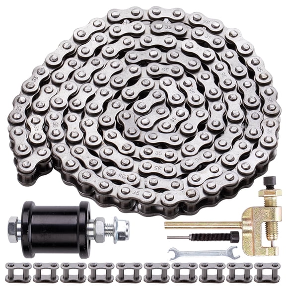 Kit de Tensado de Cadena 35 de 140 Eslabones para Mini Moto Kuiuk