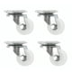 thumbnail image 1 of Pack 4 Ruedas Giratorias Sin Freno 2 Pulgadas, 1 of 3