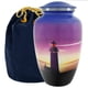 thumbnail image 1 of Urna Trupoint Memorials Grande de Aluminio con Diseño de Faro 25x18 cm, 1 of 6