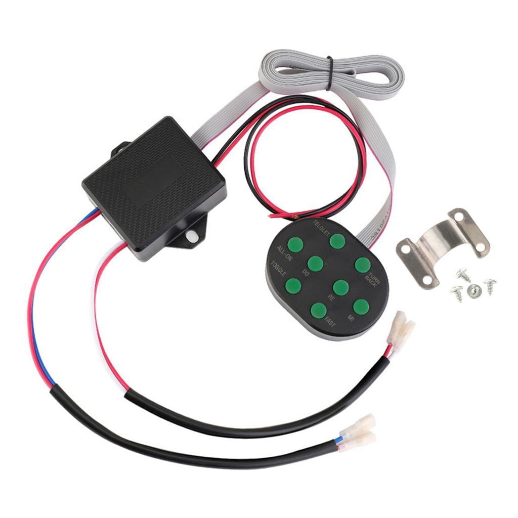 Ioensy - Controlador De Bocina De Coche, Unidad De Control De Sonido De Bocina Para Vehículos De Emergencia, Barco