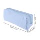 thumbnail image 2 of Unique Bargains 1 Pc Bolsa de Maquillaje Portátil Rectangular para Dama para Vacaciones Azul Claro Poliéster 21x7.5x8cm, 2 of 5