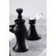 thumbnail image 3 of Grifo Kingston Brass Bel-Air para baño, amplio, negro mate, 3 of 9