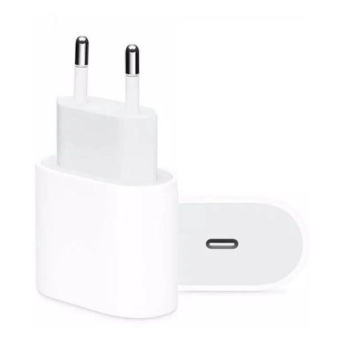 Genérico - Cargador De Pared Usb C Turbo De 20 W Compatible Con Iphone Azul