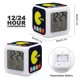 thumbnail image 2 of Pacman theme 7 colors Alarm Clock Digital LED Alarm Clock Gifts for kids friends family, 2 of 6
