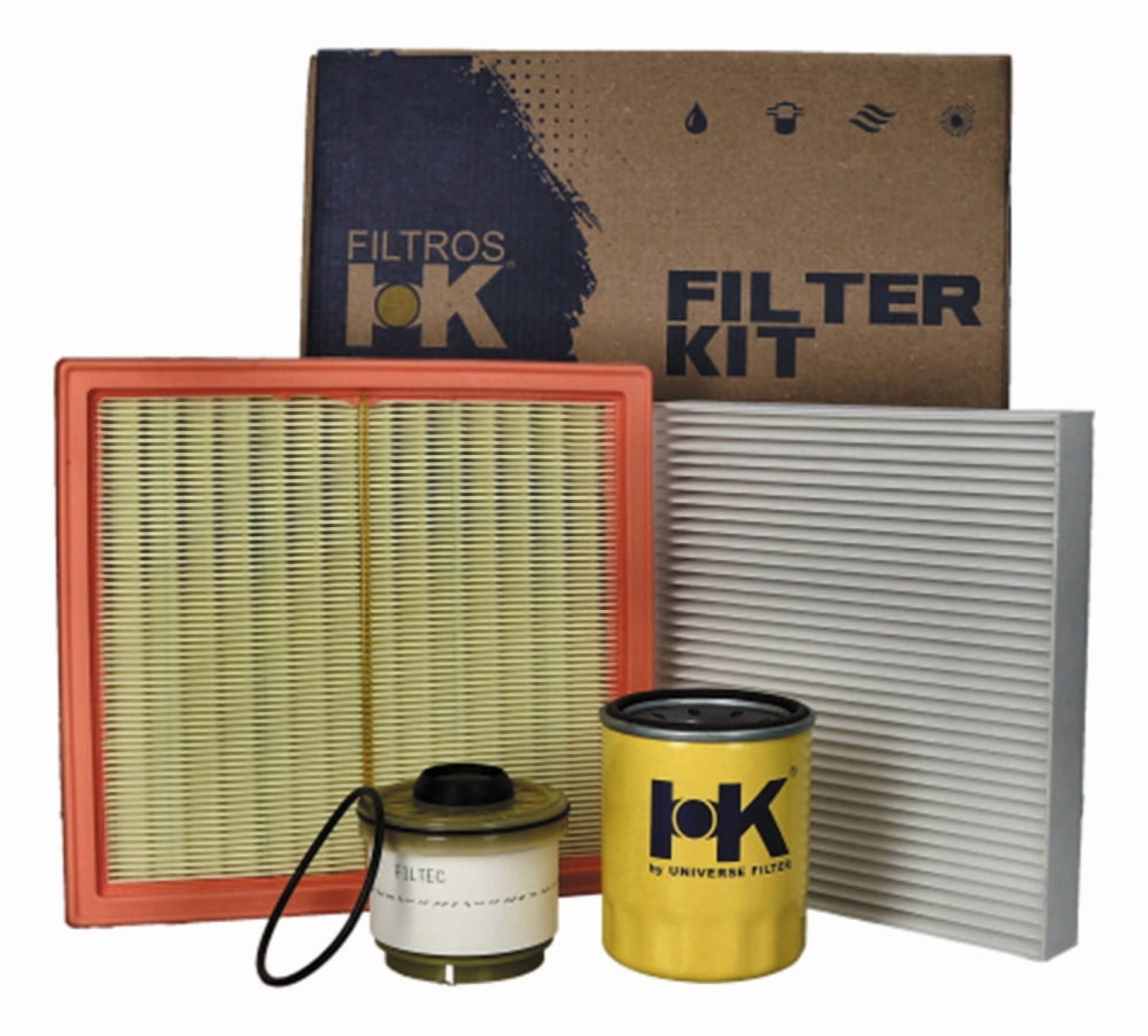 Repuestos Del Sol - Kit Filtro Para Chevrolet Dmax 2 5 2015 2021