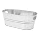 thumbnail image 4 of Cubo De Hielo De Metal Galvanizado Tina Galvanizada Grande Para Bebidas Para Fiestas De Bebidas, 4 of 5