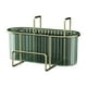 thumbnail image 2 of Soporte Para Cepillos De Cocina, Estante De Almacenamiento, Práctico Fregadero, Escurridor Para Platos, Para Utensilios, Aureate, Verde Oscuro, 2 of 3