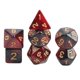 thumbnail image 2 of 7x Polyhedral Dice Party Game Juego De Dados Para DND Table Game Star Red, 2 of 5