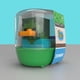 thumbnail image 2 of Figura TUBBZ Mini Minecraft Zombie Pato de Goma 5 cm, 2 of 7
