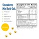 thumbnail image 2 of Soft Gels Children's DHA Fresa 250 mg Omega 120 unidades, 2 of 3