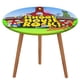 thumbnail image 1 of Schoolhouse Rock-theme Fitted Round Tablecloths Elastic Edged Table Covers Waterproof Table Cloth for Kitchen Holiday Party Tables Decor 150cm, 1 of 6