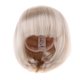thumbnail image 2 of peluca de pelo corto lindo peluca para 1/6 mu?eca diy haciendo accs blanco, 2 of 5