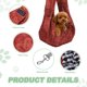 thumbnail image 3 of Transportador de mascotas tipo bandolera Uxcell para perros pequeños y gatos de hasta 16.5 lbs, textura transpirable con bolsillo, 3 of 6