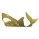 thumbnail image 1 of Estatua De Tiburón DIY De Hierro, Decoración De Adornos Para Jardín Y Patio Trasero Al Aire Libre, 1 of 5