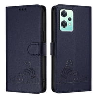 Funda Tipo Cartera Foxdock Para Oneplus Nord 2 Lite Con Soporte, Ranuras, Rfid, Diseño De Gato